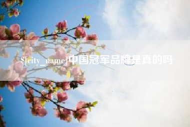 长兴中国冠军品牌是真的吗