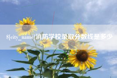 长兴消防学校录取分数线是多少
