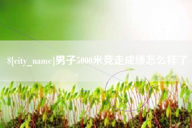 长兴男子5000米竞走成绩怎么样了