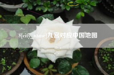 长兴九宫对应中国地图