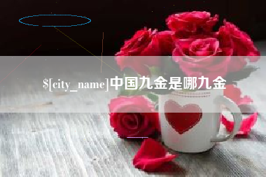 长兴中国九金是哪九金