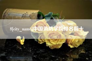 长兴中国消防学院排名前十