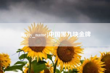 长兴中国哪九块金牌