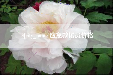 长兴应急救援员价格