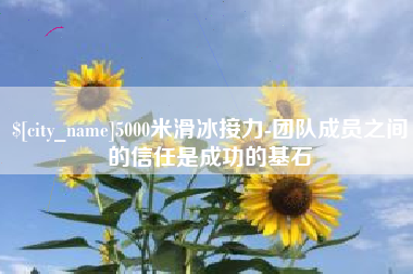 长兴5000米滑冰接力-团队成员之间的信任是成功的基石