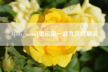 长兴奥运第一波九宫格解说