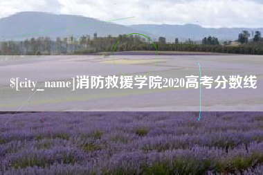 长兴消防救援学院2020高考分数线