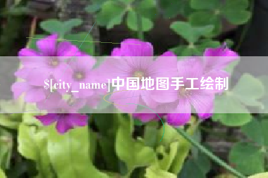 长兴中国地图手工绘制