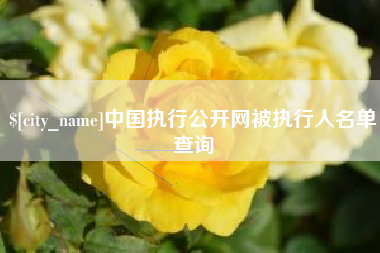 长兴中国执行公开网被执行人名单查询