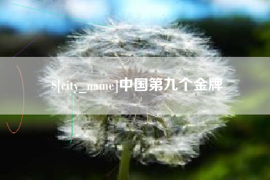 长兴中国第九个金牌