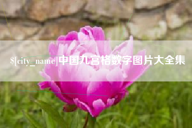 长兴中国九宫格数字图片大全集
