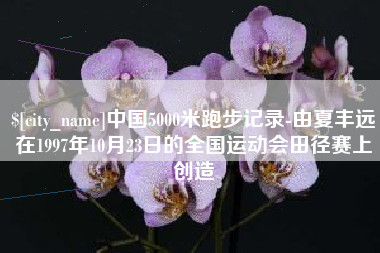 长兴中国5000米跑步记录-由夏丰远在1997年10月23日的全国运动会田径赛上创造