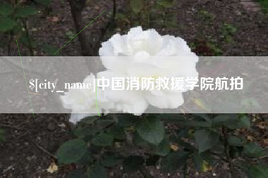 长兴中国消防救援学院航拍