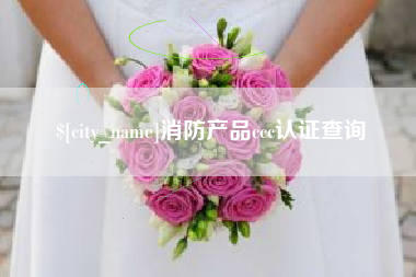长兴消防产品ccc认证查询
